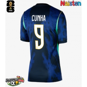 Brasilia Matheus Cunha #9 Vieraspaita Naisten MM-kisat 2026 Lyhythihainen